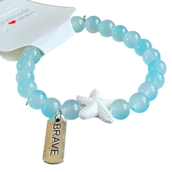 Charmze Stackable Stretch Beaded Bracelets Starfish Beach NEW - Picture 4 of 5